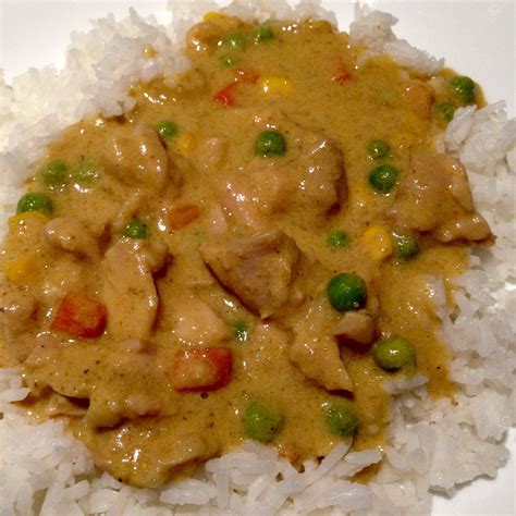 Easy Creamy Chicken Curry Slow Cooker Central Recipe Slow Cooker