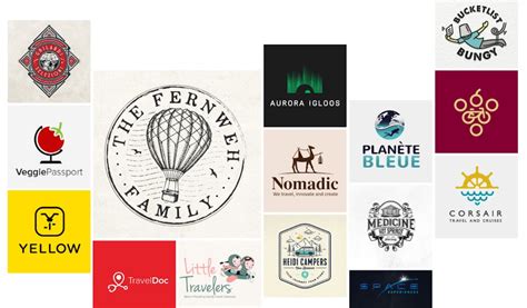 36 Logos Sur Le Thème Du Voyage Qui Vous Emmènent à Laventure 99designs