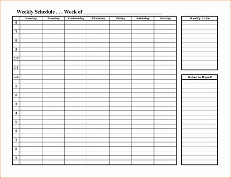 Blank 4 Week Calendar Printable Template Calendar Des