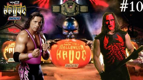 WCW Halloween Havoc 1998 Bret Hart Vs Sting 10 YouTube