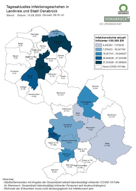Chip fazit zu neue corona regeln der bundesregierung (pdf). Weiterer Anstieg der Corona-Zahlen in der Region Osnabrück ...