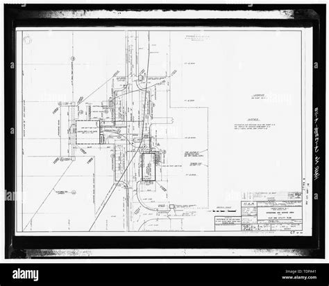 Photocopy Of Drawing 1958 Civil Engineering Drawing By The Ralph M