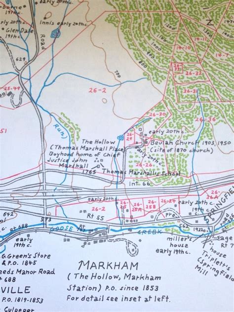 9 Sheet Map Upper Fauquier County By Eugene Scheel 1893723793