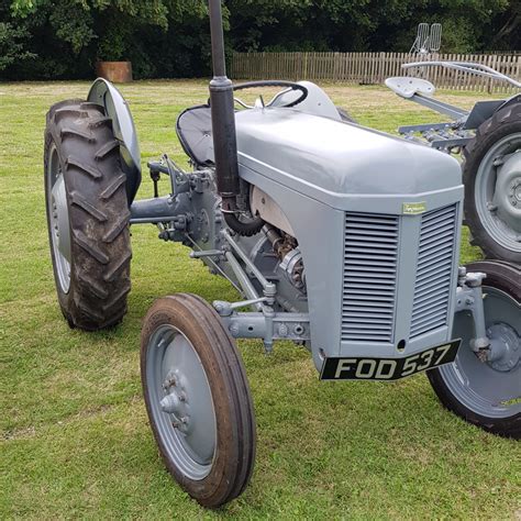 Go to antiquetractors.com they have a section for ferguson including a section with serial#s and models. Ferguson TE20 Restoration