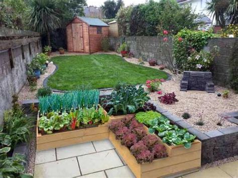 The square stones lying on the ground or light in color and in a uniform shape, which. 128 Backyard Garden Ideas - Small or Large