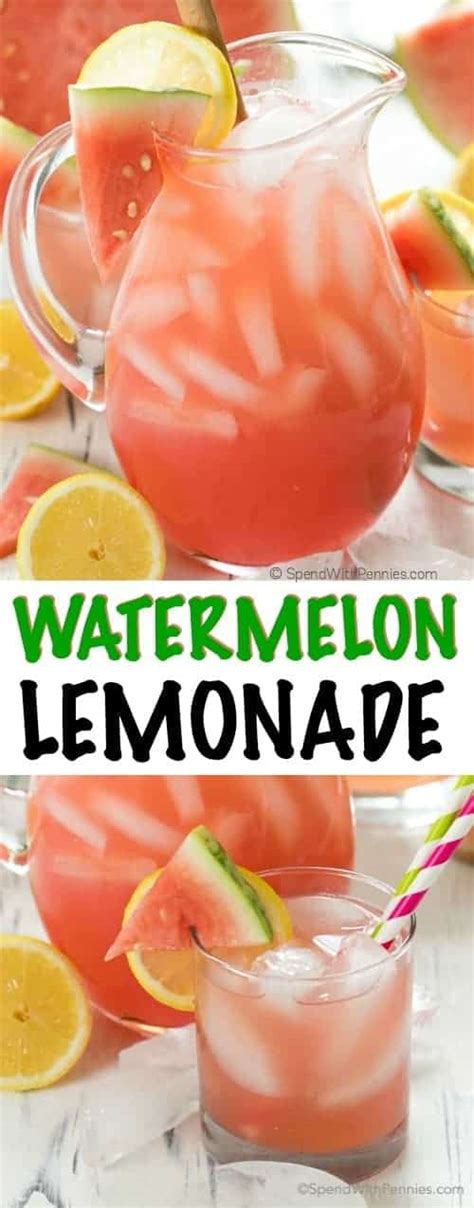 Maybe you would like to learn more about one of these? Watermelon Lemonade - Spend With Pennies