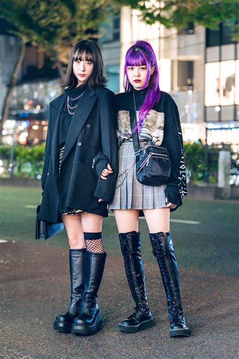 The Best Street Style From Tokyo Fashion Week Spring 2019 Vogue Harajuku Fashion Street