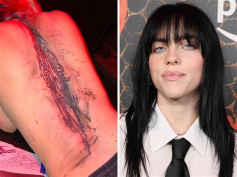 Billie Eilish Debuted a Mesmerizing New Spine Tattoo