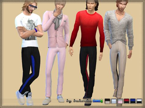 Pants Male By Bukovka At Tsr Sims 4 Updates