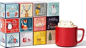 Thoughtfully Gourmet 12 Days Of Christmas Hot Chocolate Gift Set