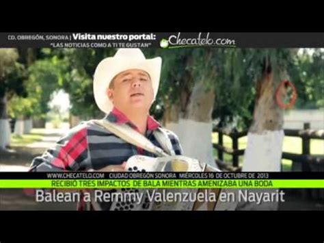 Jun 11, 2021 · carlos buelna, primo de remmy valenzuela, rompió el silencio en exclusiva para venga la alegría, donde contó cómo fue golpeado y torturado por su familiar. Balean a Remmy Valenzuela en Nayarit - YouTube