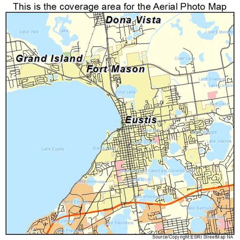 Aerial Photography Map Of Eustis Fl Florida