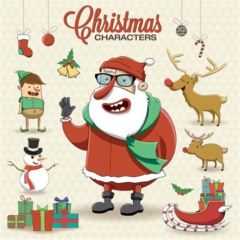 Download Santa Claus With Christmas Elements For Free Christmas
