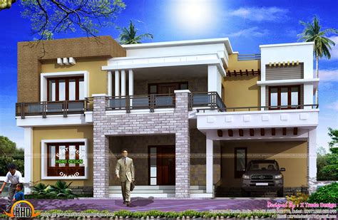 Design The Front View Of A House Modern Design