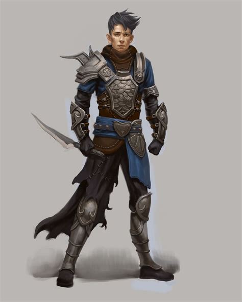Thief Male Character Design Male Fantasy Character Design Character