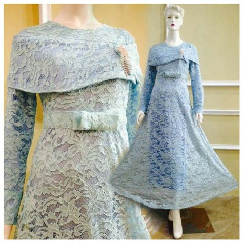 Model kebaya brokat modern lengan panjang & pendek yang lagi ngetren. Jual Dress Gamis Kaftan Brokat Muslim Cantik Murah Modern ...