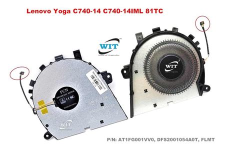 Laptop Internal Cpu Cooling Fan For 14 Lenovo Yoga C740 14 C740 14iml