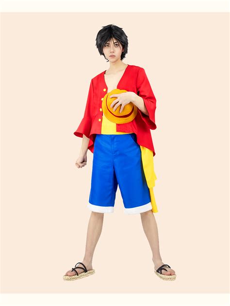 One Piece Monkey D Luffy After 2 Years Cosplay Costume