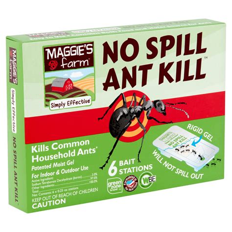 Maggies Farm Simply Effective No Spill Ant Kill 025 Oz 6 Count