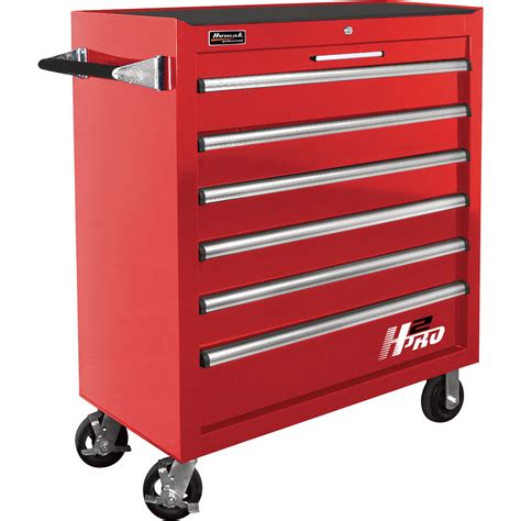 You know the type, usually glossy red or black, steel, fancy name branded beasts. Homak H2PRO 36in. 6-Drawer Roller Tool Cabinet — Red, 36 1 ...