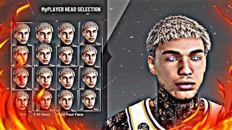 New Best Drippy Face Creation Tutorial In Nba 2k22 Look Like A Dribble