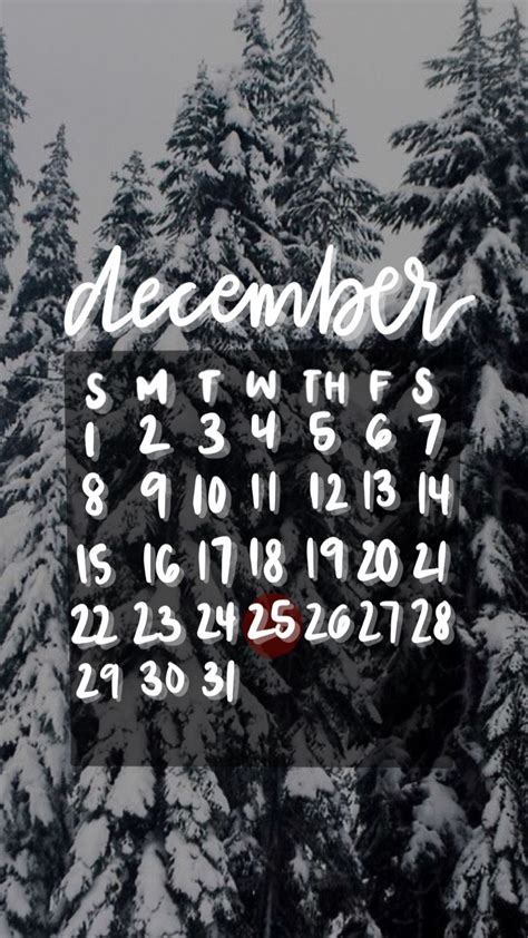 December Aesthetic Wallpaper