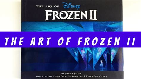 The Art Of Frozen Ii Flip Through Disney Artbook Youtube