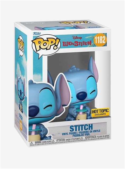 Buy Funko Disney Lilo And Stitch Pop Stitch With Boba Vinyl Figure Hot