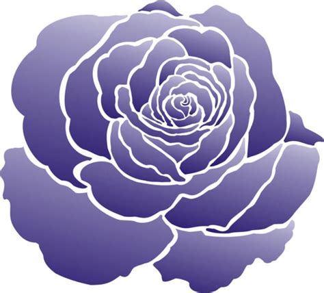 Try mixing metal wall pieces with wooden wall decor for a rustic effect. Large Rose Wall Stencil Flower Stencil Furniture Stencil ...