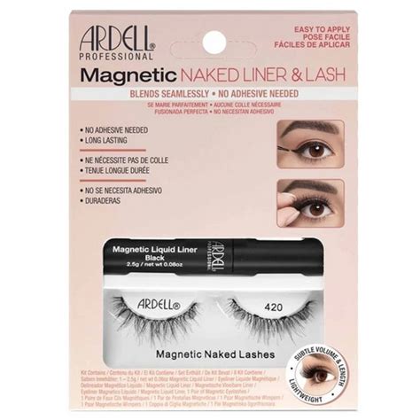 Ardell Reusable Waterproof Magnetic Liner And Lash Kit Naked 420