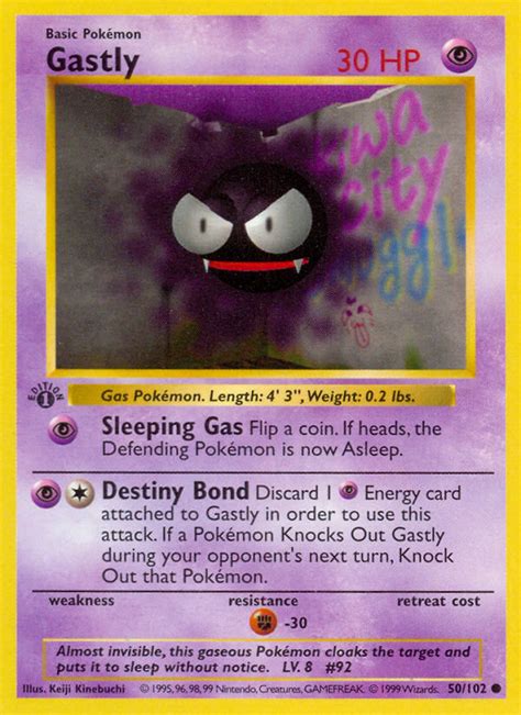 Free shipping available on us card orders $25+. Gastly Base Card Price How much it's worth? | PKMN Collectors
