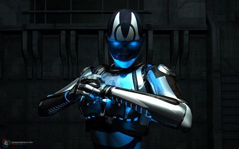 Cyber Ninja Steel Warrior Robot Ninja Hd Wallpaper Peakpx