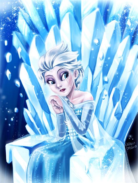 Sad Elsa by iassu on DeviantArt