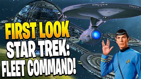 First Look Star Trek Fleet Command Youtube