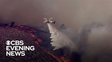 Record Breaking Heat Wave Fueling Wildfires In The West Youtube