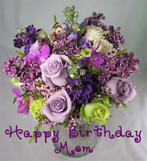 Happy Birthday Mom Flowers Images Erlene Hobbs
