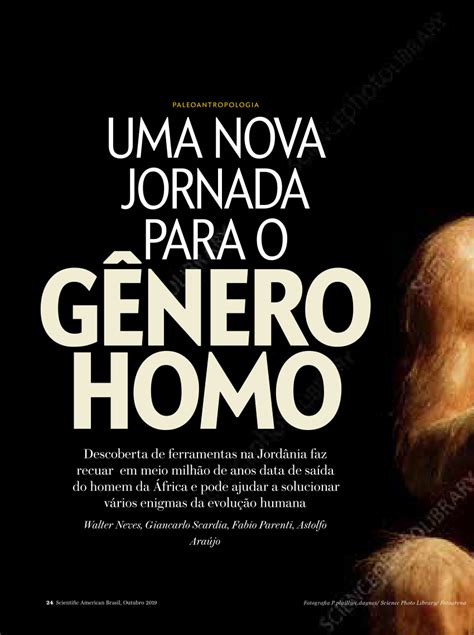 PDF Uma Nova Jornada Para O Genero Homo