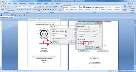 Cara membuat angka 1.1 di word. Cara Membuat Halaman Angka dan Romawi di Satu File ...