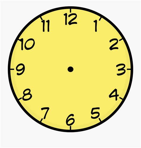 Transparent No Time Clipart Clock With No Hands Free Transparent