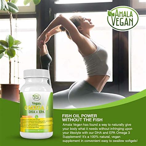 Potent Vegan Omega 3 Supplement Better Than Fish Oil Plant Based