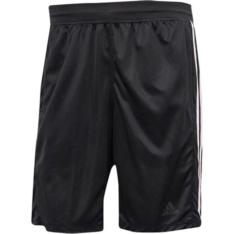 Buy Adidas Mens 3 Stripes 4krft Sport Climalite 9 Inch Shorts Blackwhite