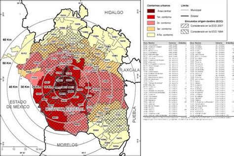 Zona metropolitana del valle de méxico). Patrones horarios de la movilidad cotidiana en la Zona ...