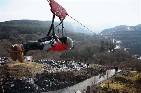 Zip Wire Experience In Snowdonia Manchester Evening News
