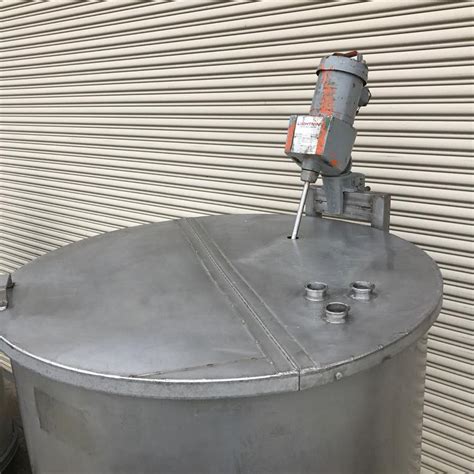 550 Gallon Mixing Tank Stainless Steel 356277
