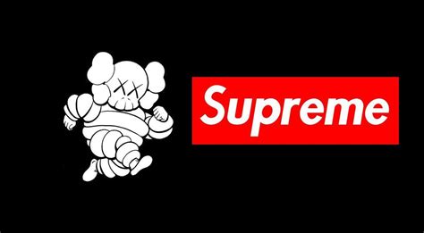 Kaws Supreme Collab Logo Logodix