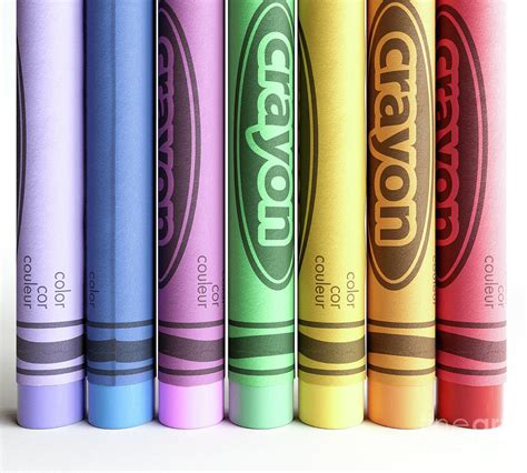 Colorful Crayon Collection Digital Art By Allan Swart Fine Art America