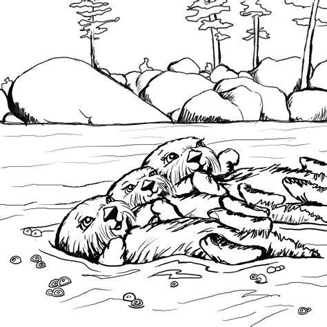 Print all of our coloring pages for free. Coloring Pages | Josh The Otter