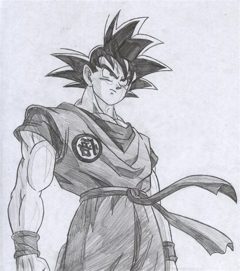 Maybe you would like to learn more about one of these? Dragon Ball Z Goku Drawing at PaintingValley.com | Explore collection of Dragon Ball Z Goku Drawing