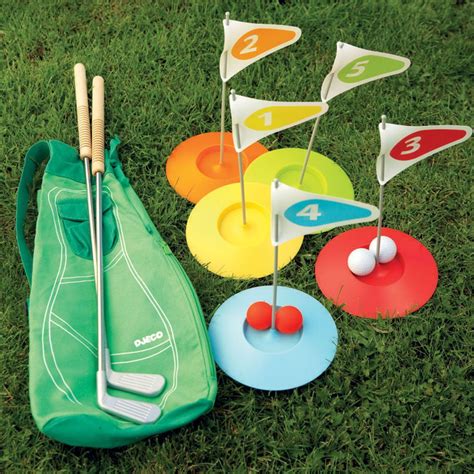 Our Mini Golf Set Set Up Your Own Mini Golf Course In The Garden With