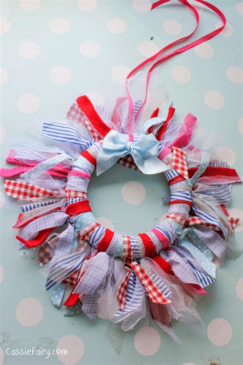 Are you prepared for your heart to flutter? Creative Crafting: DIY fabric festive wreath